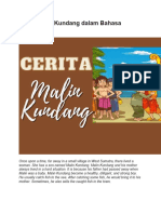 Cerita Malin Kundang Dalam Bahasa ENGRIS