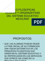 Bases Filosoficas Legales y Organizativas Del Sistema