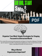 Organise Your Mind Simple Strategies For Staying Focused in A Distracted World