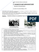 Fiche Méthode Sujet Traité Discours de Gisèle Halimi Lors Du Procès de Bobigny (Question D'interprétation)