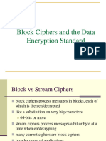 Block Ciphers and The Data Encryption Standard