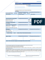 Service Request Form