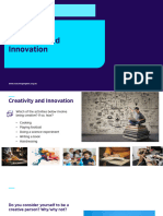 Creativity Innovation Presentation PDF