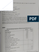 Fgarage'S Supervisor 2,000 PM (E: Salary of Office Staff 1,500 P.M. (