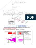 Chapitre II Modèles Classiques de L'atome IMP 21 Sept 2023 Reduit