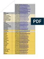 MARCH - DATA