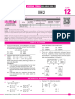 Imo Sample Paper Class-12