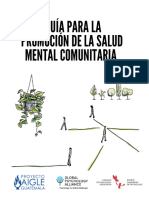 Guía para La Promoción de Salud Mental Comunitaria (Final)