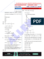 2701 Mathematics Paper With Solution Evening