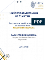 Posgrado Plan de Estudios Maestria en Ingenieria Aprobado Por CPACU Sin Sellos Junio 2022