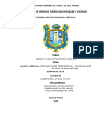 Laudo Operadora de Telefericos Concluido