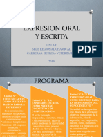 Clase 1 Expresion Oral y Escrita