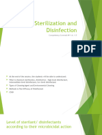 Chemical Sterilisation and Disinfection Student