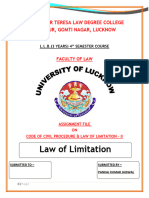 Code of Civil Procedure & Law of Limitation - Ii