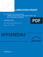 HMS Discover - Cylinder Lubrication Update