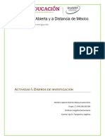 Universidad Abierta y A Distancia de México: Fundamentos de Investigación