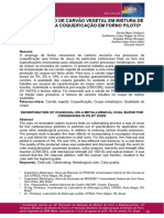 Incorporação de Carvão Vegetal em Mistura de Carvões para Coqueificação em Forno Piloto