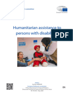 Humanitarian Assistance To Persons With Disabilities - Supriya Akerkar