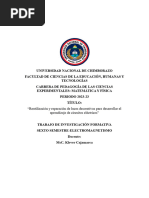 Investigación Formativa de Electromagnetismoectromagnetismo