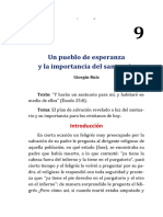 9 Un Pueblo de Esperanza y La Importancia Del Sant