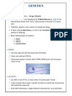 Genetics Notes