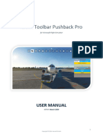 User Manual - Aerosoft Toolbar Pushback Pro - March 2024