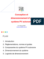 Systèmes PV Autonomes - Chapitre 3