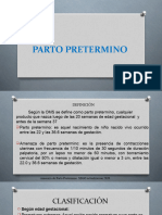 Seminario Parto Pretermino Aro