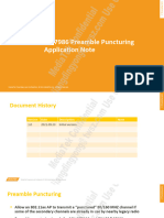 MT7986 Preamble Puncture User Guide