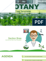 Plantilla Powerpoint de Botanica