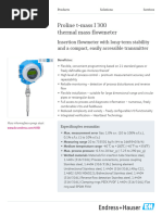 Endress-Hauser Proline T-Mass I 300 6I3B PT