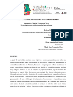 Etnomatemática Paneleiro "O Suspiro Do Barro"