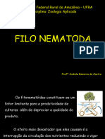 FILO NEMATODA para FLORESTA