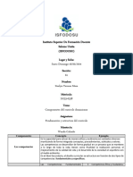 Componentes Del Curriculo Dominicano