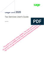 Sage300 TaxServices UsersGuide