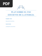 Plan de Uso Eficiente de La Energia Actual