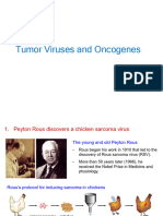 Lecture 2 - Tumor Viruses and Oncogenes