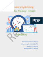 Timetable Scheduler Software Report