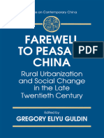 Farewell To Peasant China Rural Urbanization and Social Change in The Late Twentieth Century (Gregory Eliyu Guldin) (Z-Library)