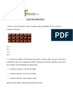 Lista 2 - Operações Com Frações