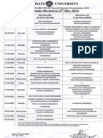 Second Semester Fyugp-Fyimp Revised Syllabus 2024