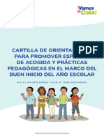 Actividades de Acogida Con Sesiones para El Desarrollo de Las Competencias Del Lunes 13 Al Viernes 17 de Marzo