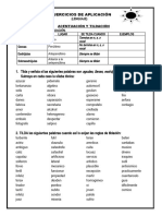 Acentuación y Tildación Ii