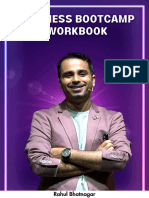 Business BootCamp by Mr. Rahul Bhatnagar Workbook