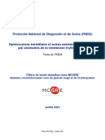 Pnds Spherocytose Hereditaire Et Autres Anemies Hemol Par Anomalie MB GR