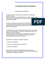 Cuantas Libras de Presión Tiene Una Bomba de Gasolina