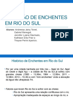 Previsao de Enchentes em Rio Do Sul