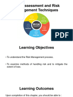 Chapter 3 - Risk Assessment & Risk Management Techniques