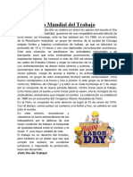 Editorial - Dia Del Trabajo