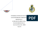 Ensayo para La Ley de Hacienda de Los Municipios Del Estado de Nuevo Leon